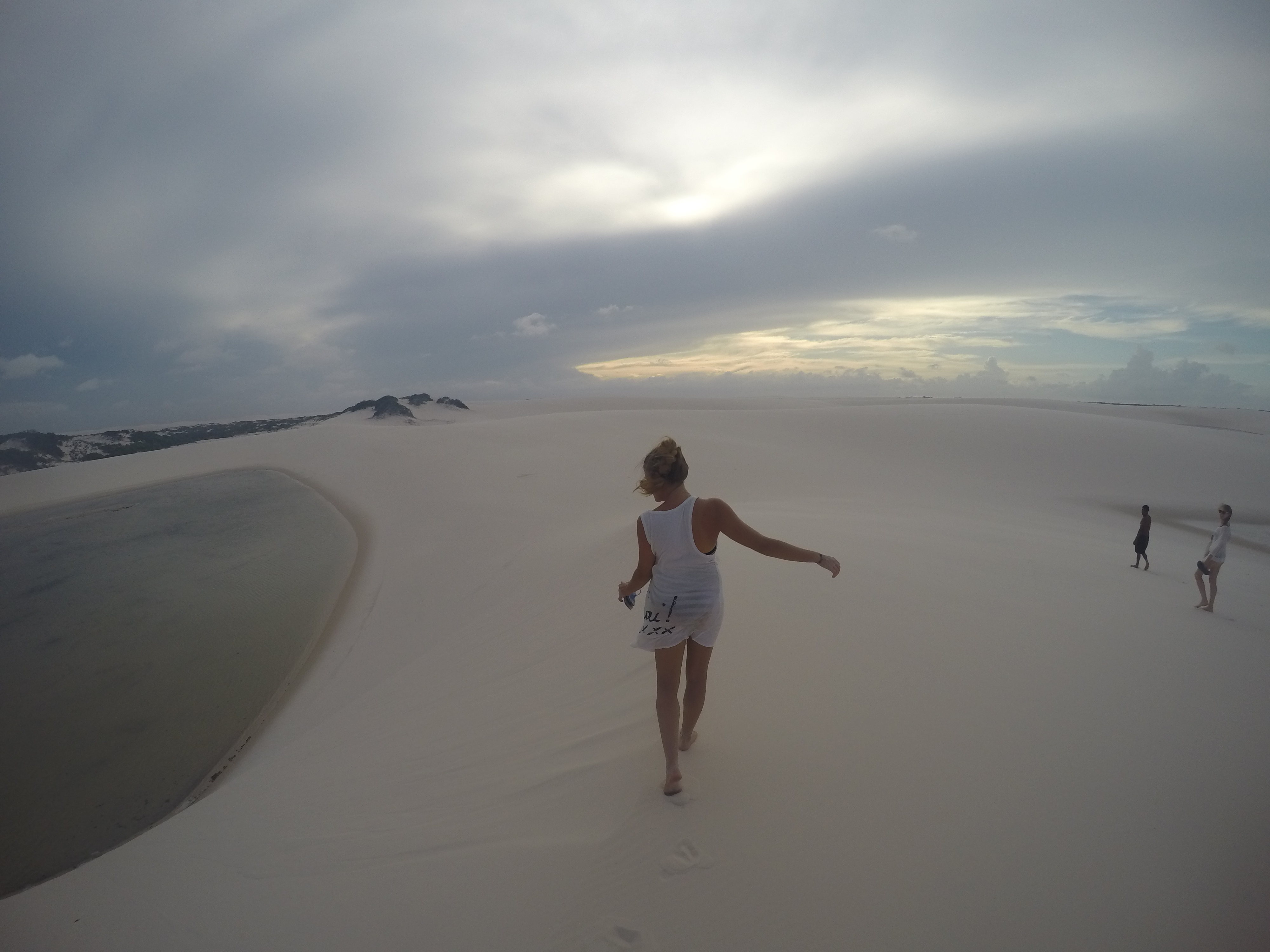 Lagunen Nordeste Parque de Lencois Brasilien