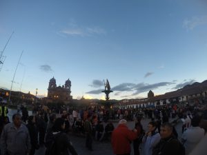 Plaza Armas Cuzco Perù