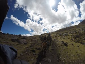 Caminata a caballo Ausangate Perú