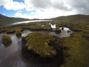 Lagoon Ausangate Peru