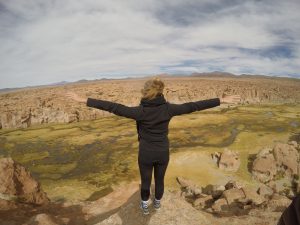 玻利维亚南洛佩斯熔岩场