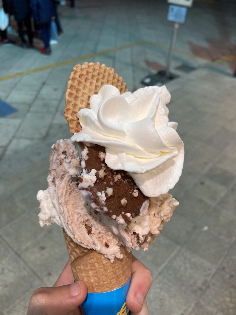 Glace Monopoli Pouilles Italie