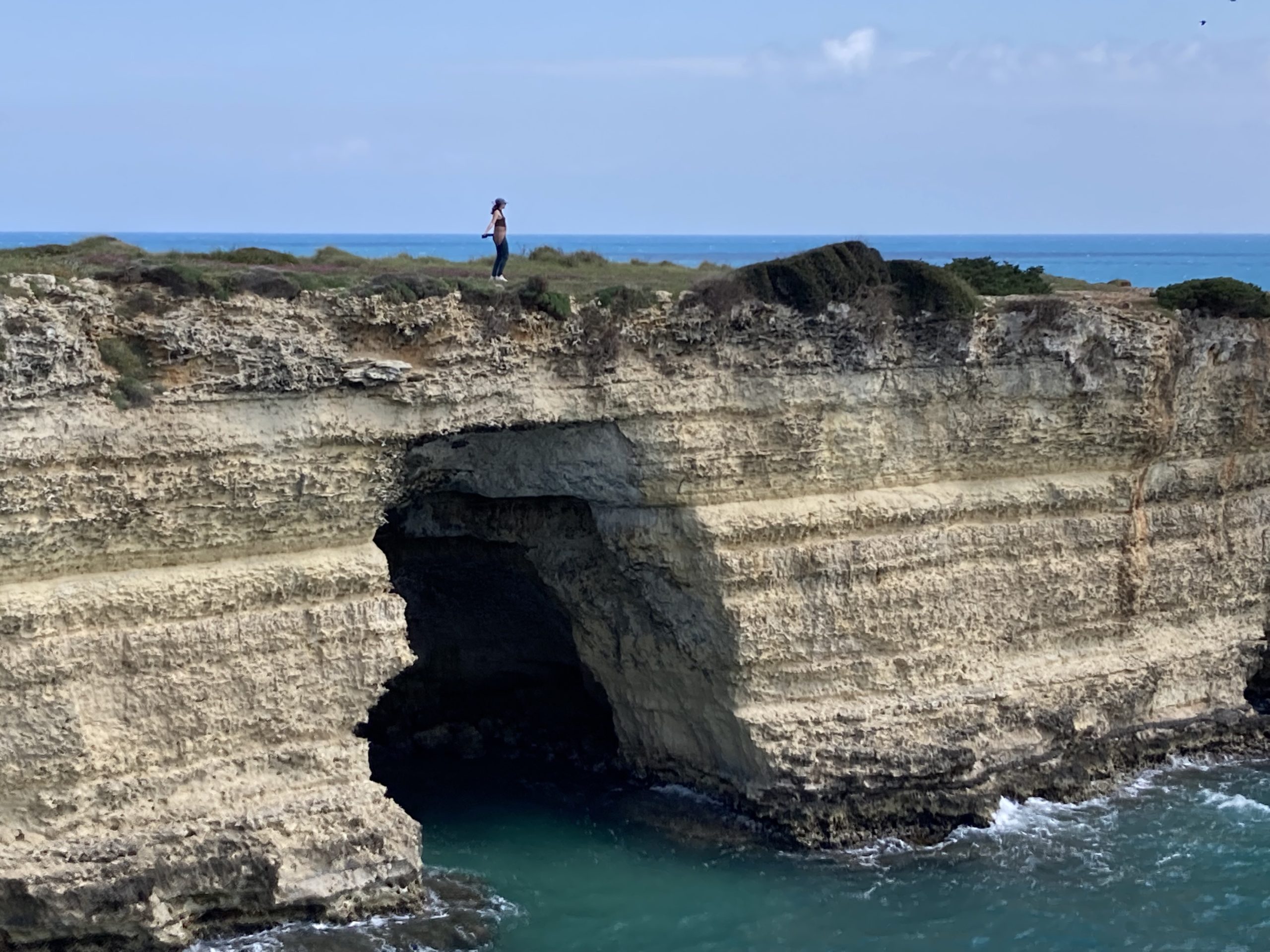 Grotta Sfondata Wandern Otranto Apulien - Jean Michel Reisen