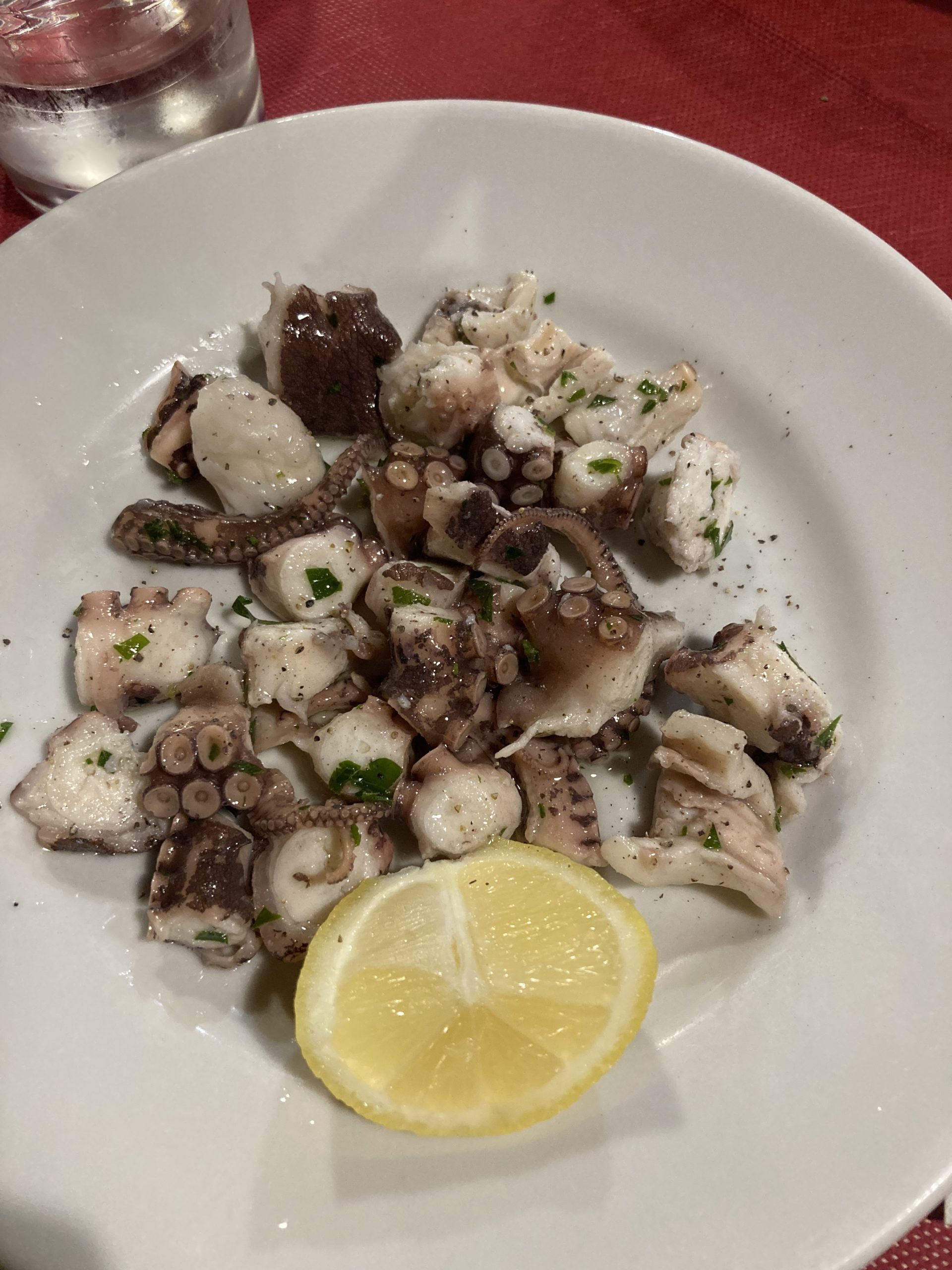 Ensalada de pulpo Taranto Puglia - Jean Michel Voyage