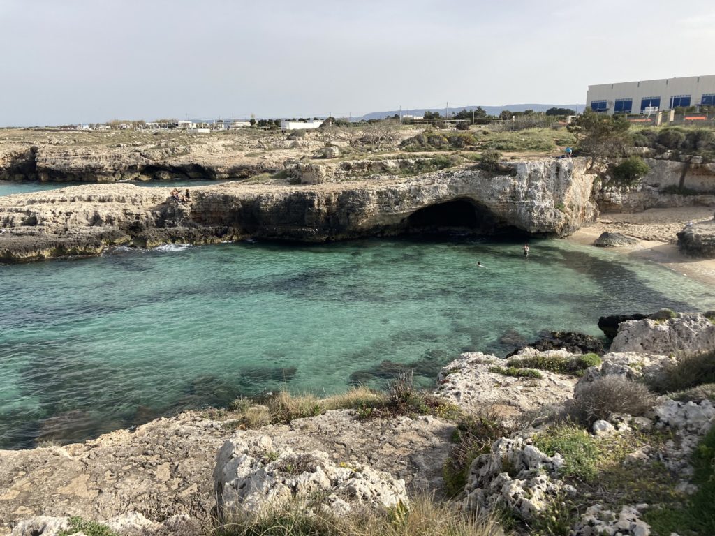 Monopoli Apulien Italien