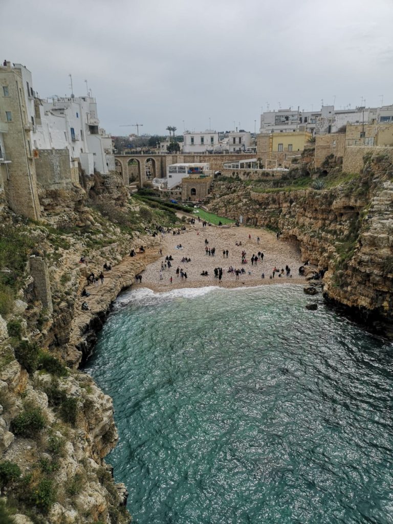 Pogliano a Mare in Apulien, Italien