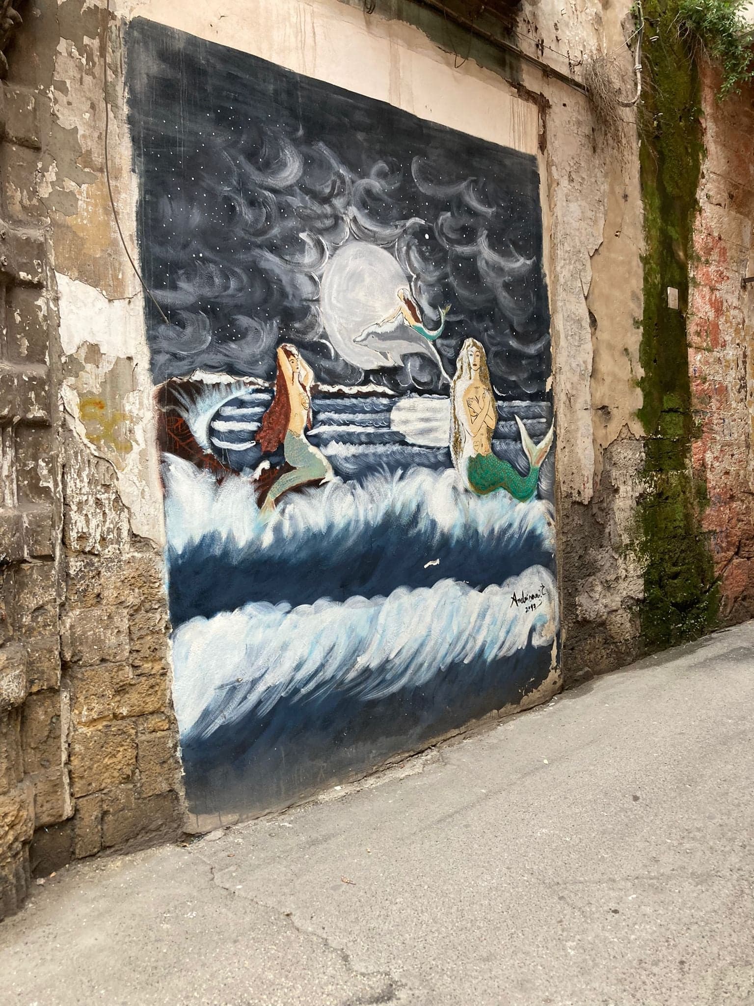 Arte de rua Taranto • Jean Michel Voyage