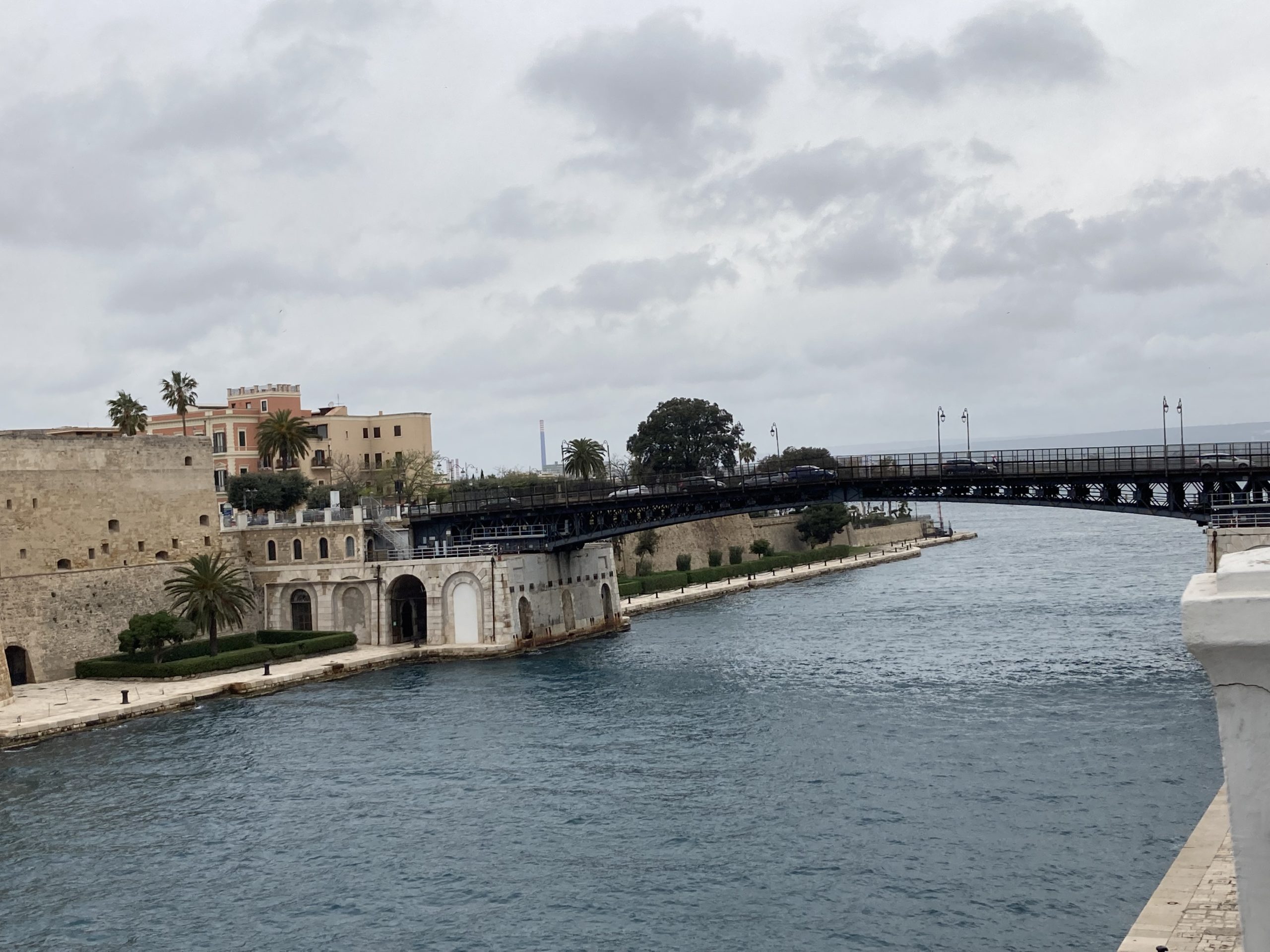 Old Town Bridge New Town Taranto