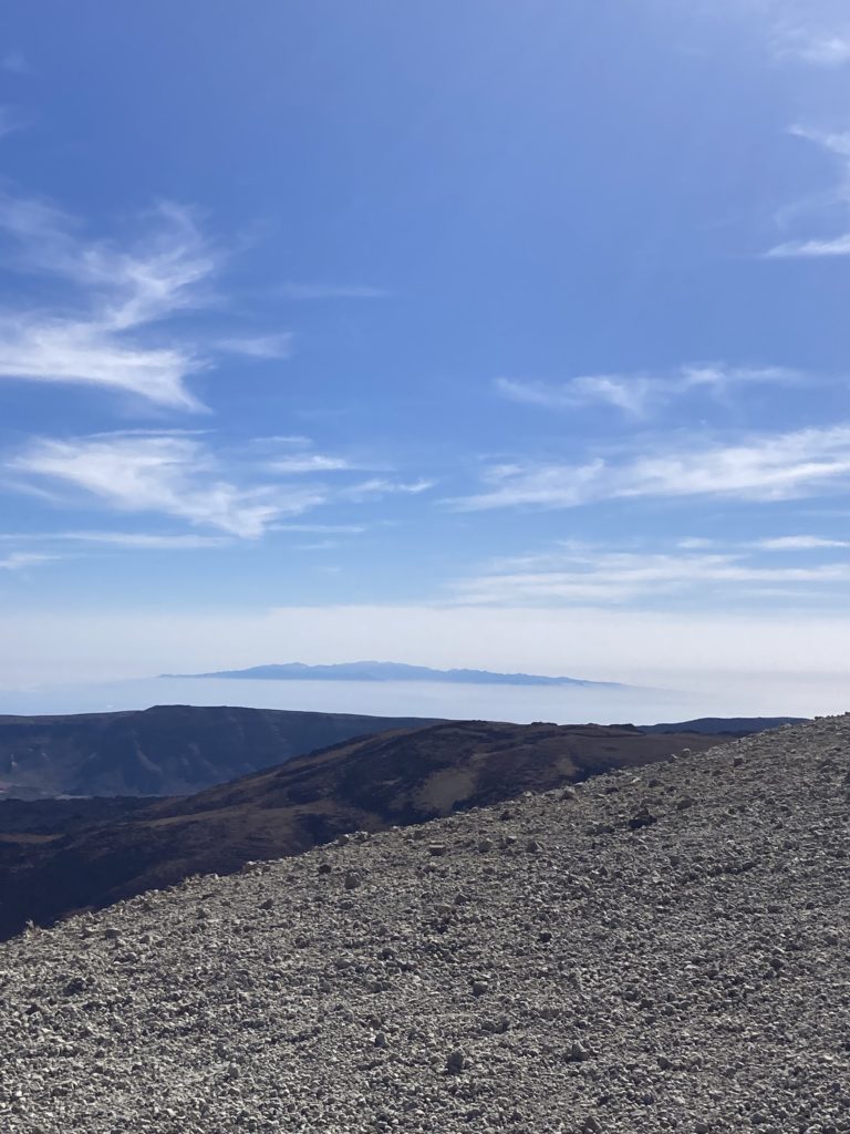 Montana Blanca Teide Jean Michel Voyage